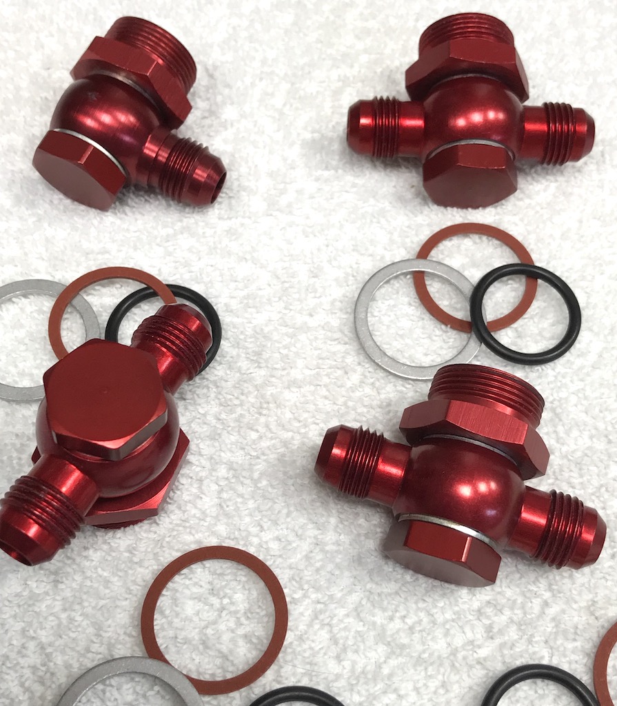 Rochester Carburetor Banjo Fitting Fuel Pressure Gauge Bolt and