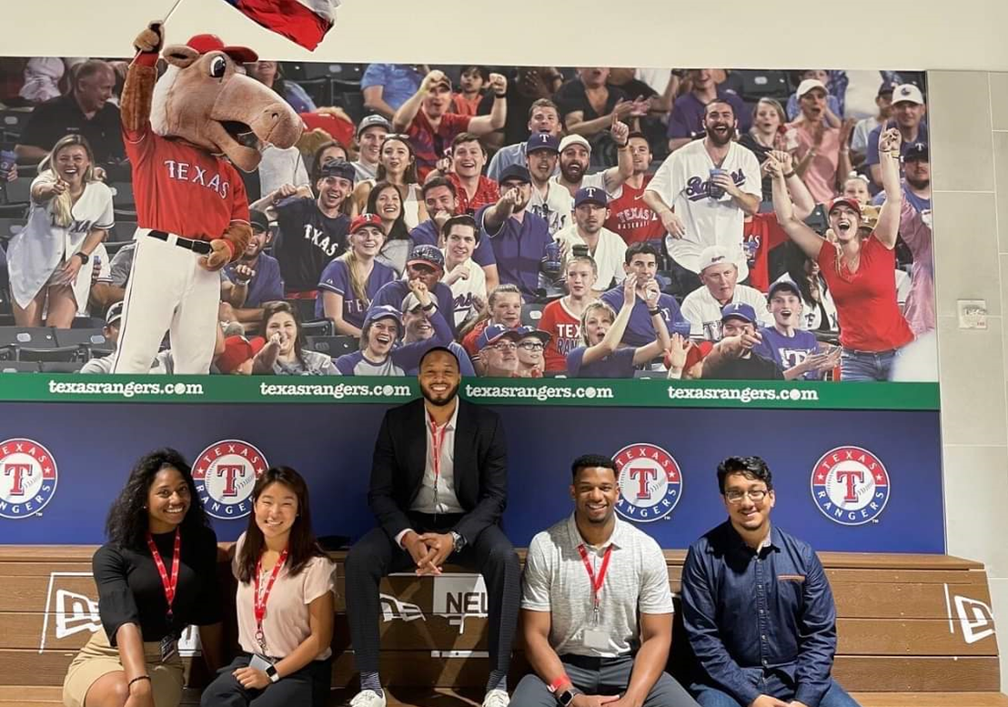 HRC Brokers 250,000 Sponsorship for Texas Rangers Internship Hot Rod