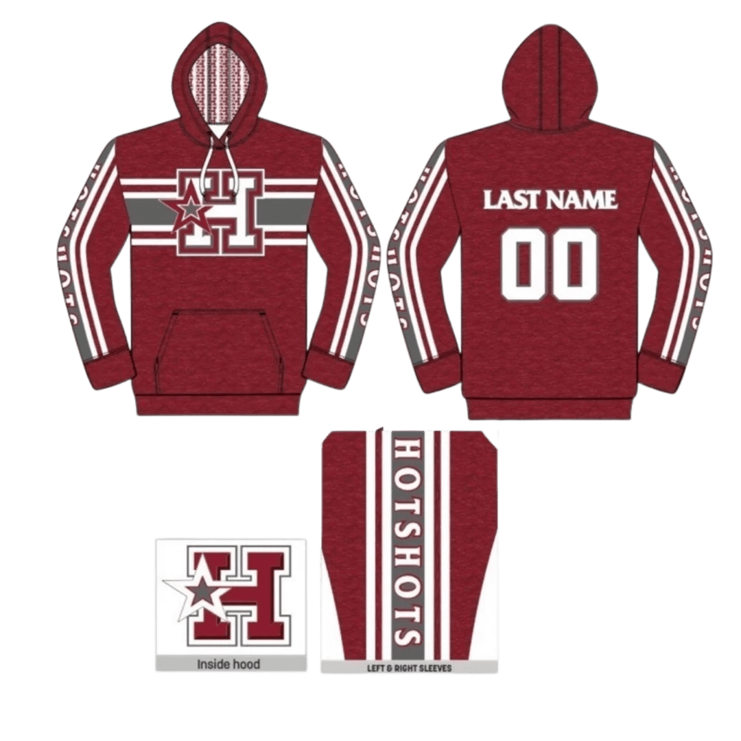 Sublimated Hotshots "H" Sweatshirt Hotshots Fastpitch Store