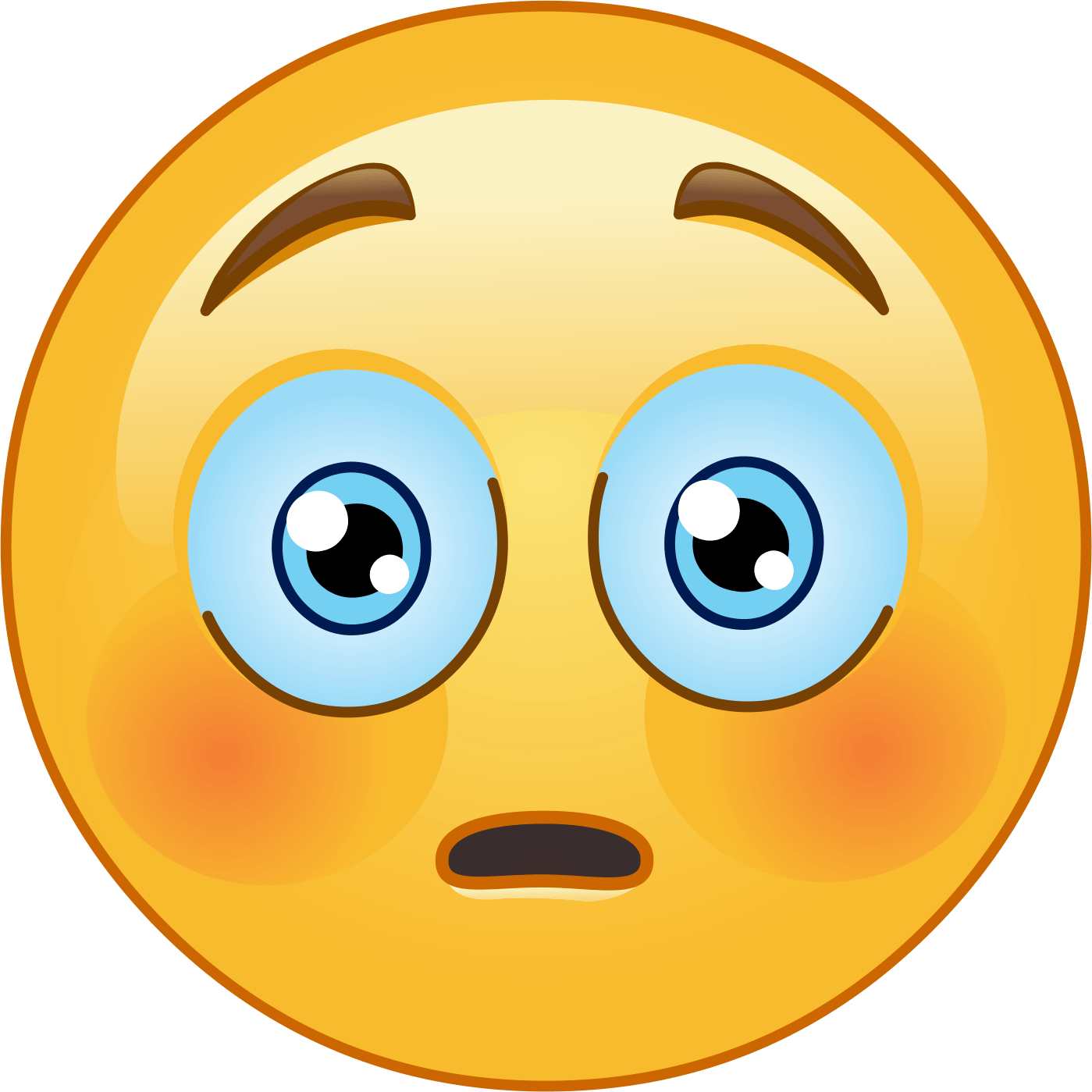 Surprised Emoji Decal