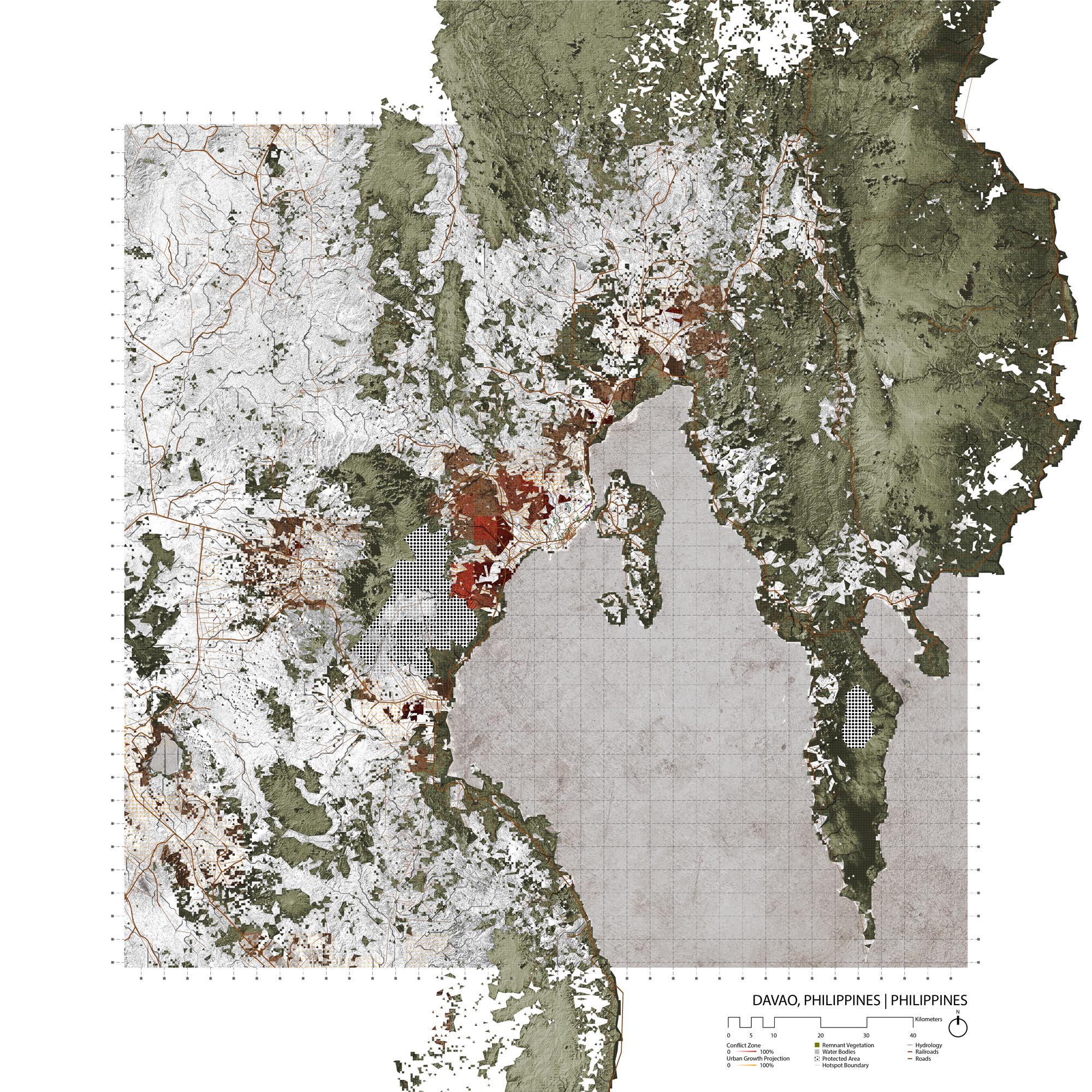 Davao City Proper Map