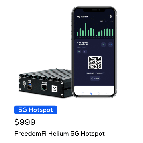 FreedomFi 5G Helium Gateway HotspotRF