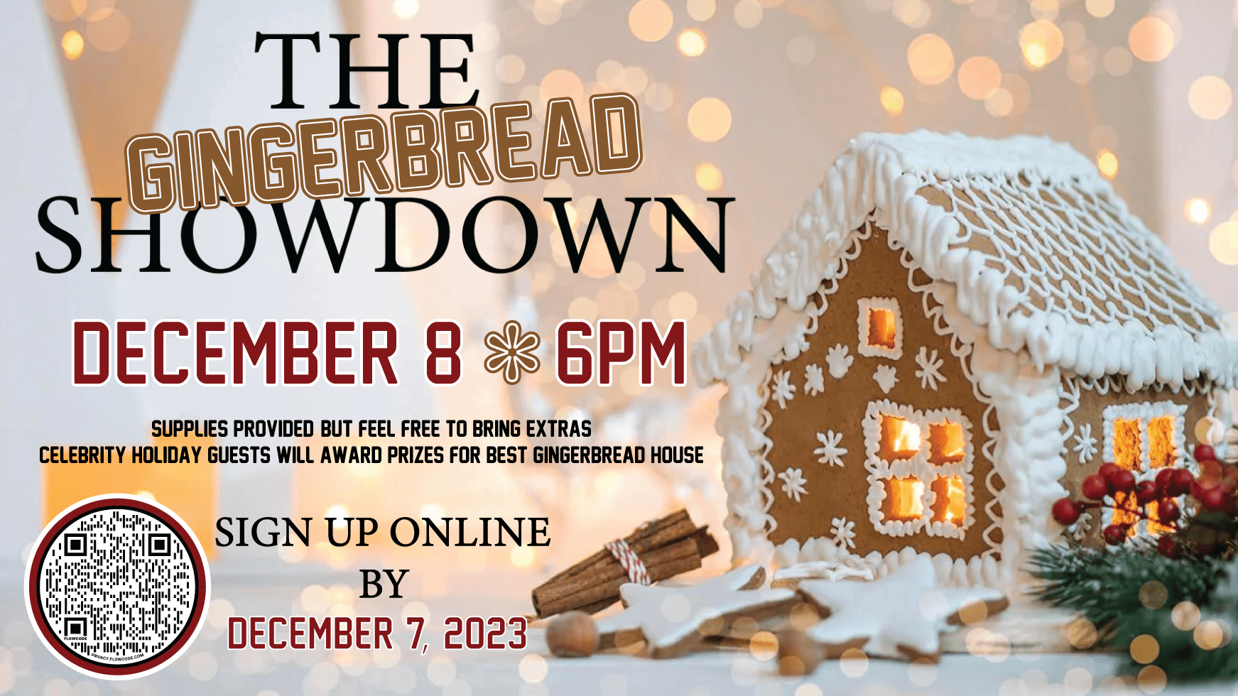 Gingerbread Family Showdown Hot Springs Baptist Church