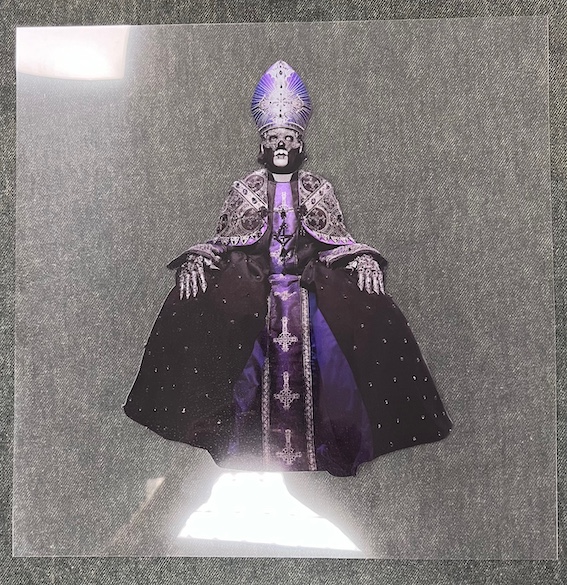 LP GHOST SKELETA Solid Gold Vinyl, Numbered Limited edition