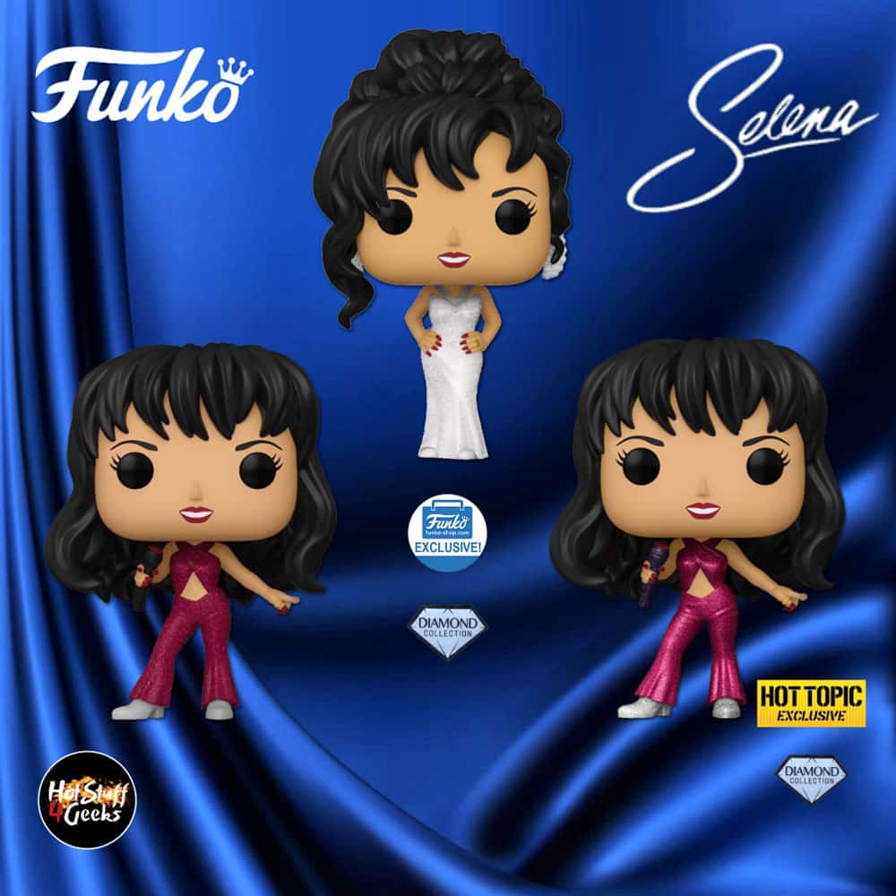 2021 NEW Funko Pop! Selena Grammy White Dress Diamond