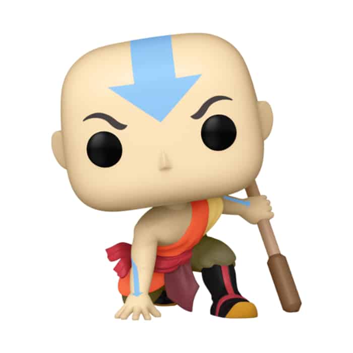 2021 NEW Aang Crouching Funko Pop! Funko Shop Exclusive