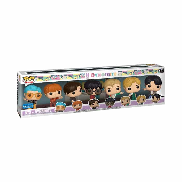 2021 NEW BTS Dynamite Funko Pop! 7 Pops Unveiled
