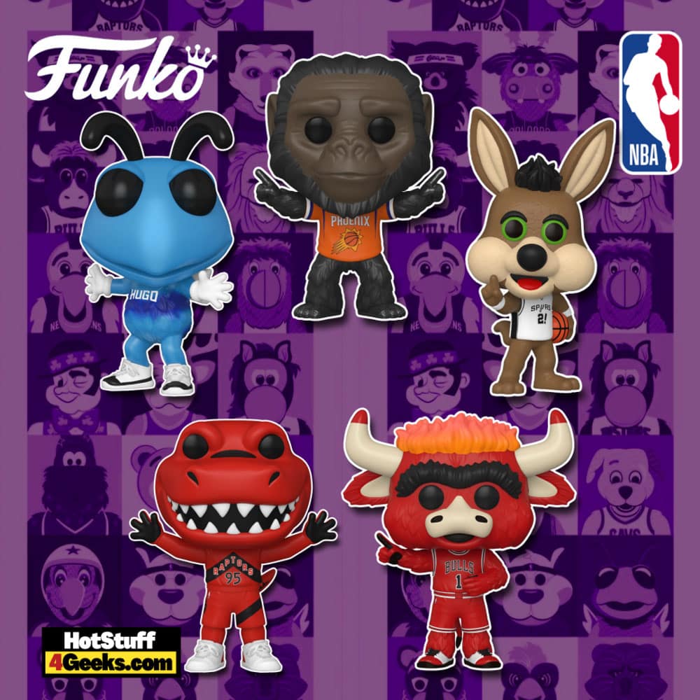 6 NEW NBA Mascots Funko Pop! Figures (2021) Unveiled