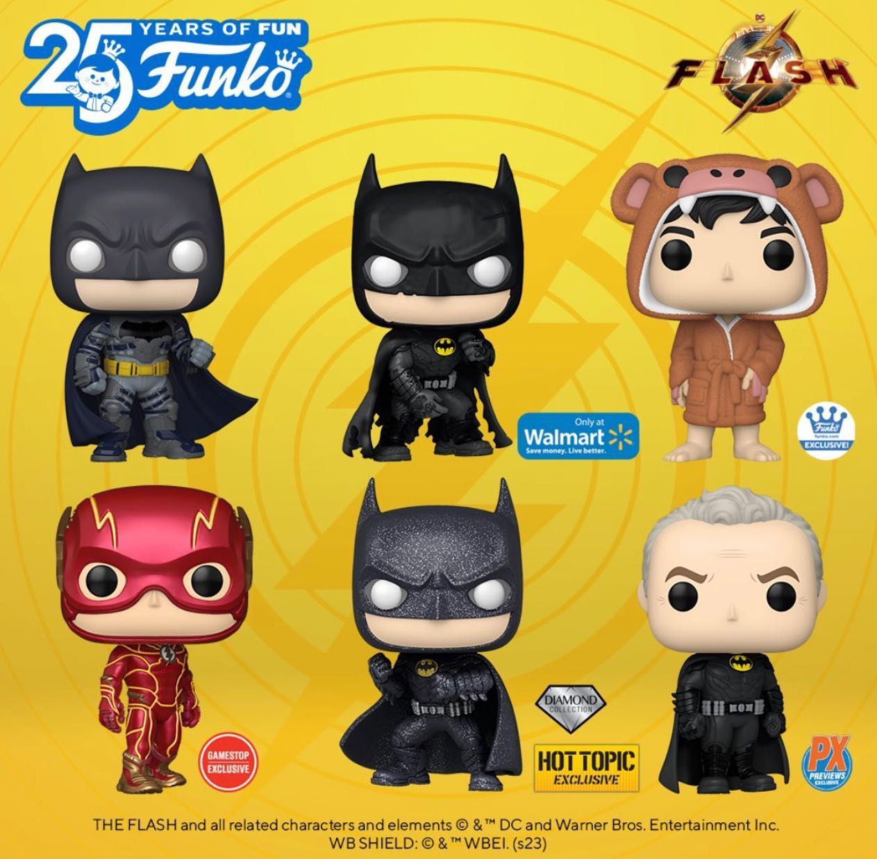 NEW The Flash (2023) Film Funko Pops List)