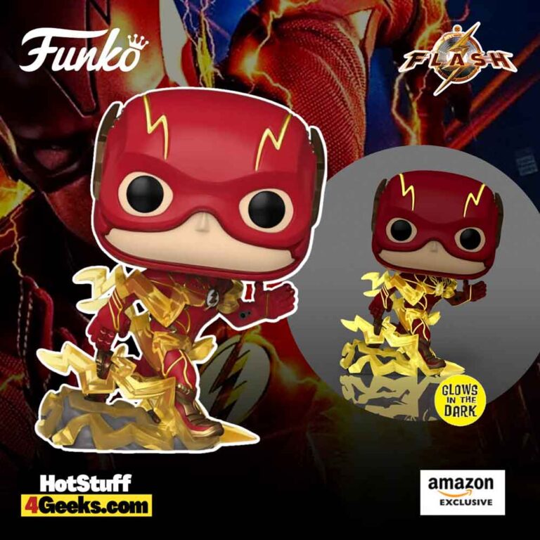 The Flash (2023) The Flash (Running) Glow Funko Pop! EXCL
