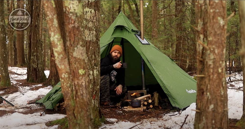 Fire hiking tent camping and review Hot Tent Camping