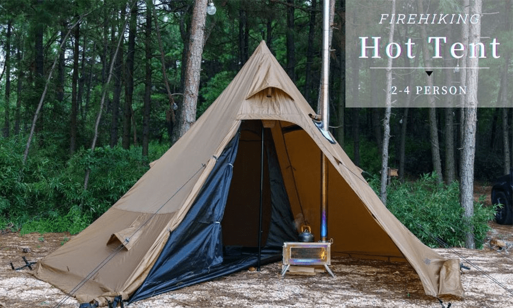 Hot Tent Camping This blog shows videos, photos and tips of various