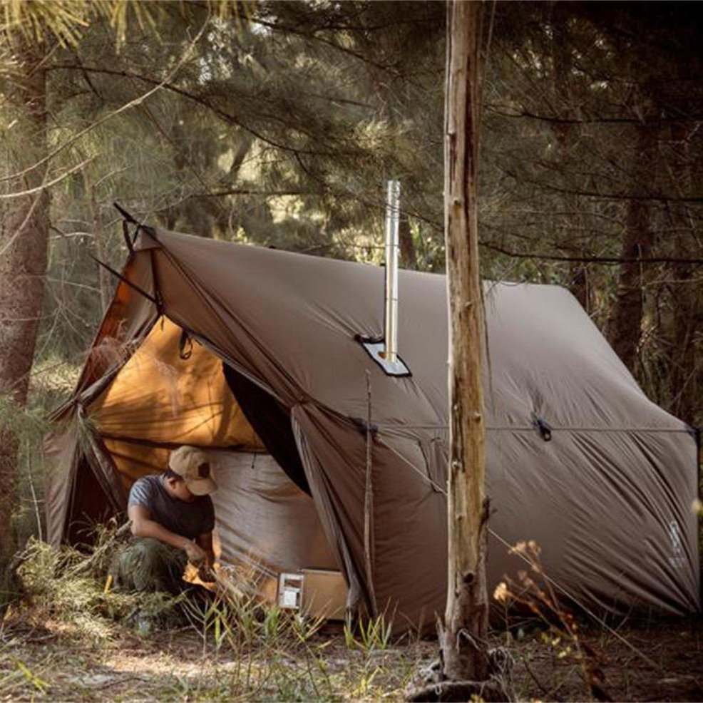 TEGIMEN Hammock Awning Pros And Cons Hot Tent Camping