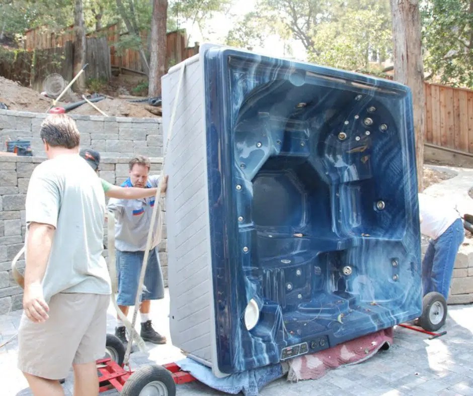 Hot Tub Movers Atlanta Home
