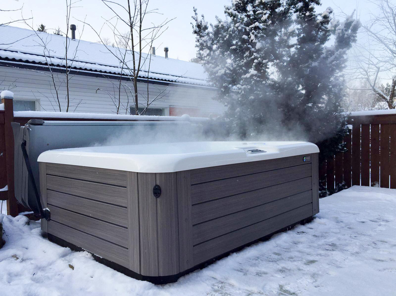 Hot Tubbing in the Winter Hot Tubs by Hot Spring