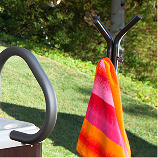 Hot Spring® Spa Side Towel Tree The Hot Tub Store