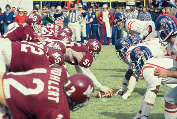 Great Moments in Egg Bowl History The Immaculate Deflection (With