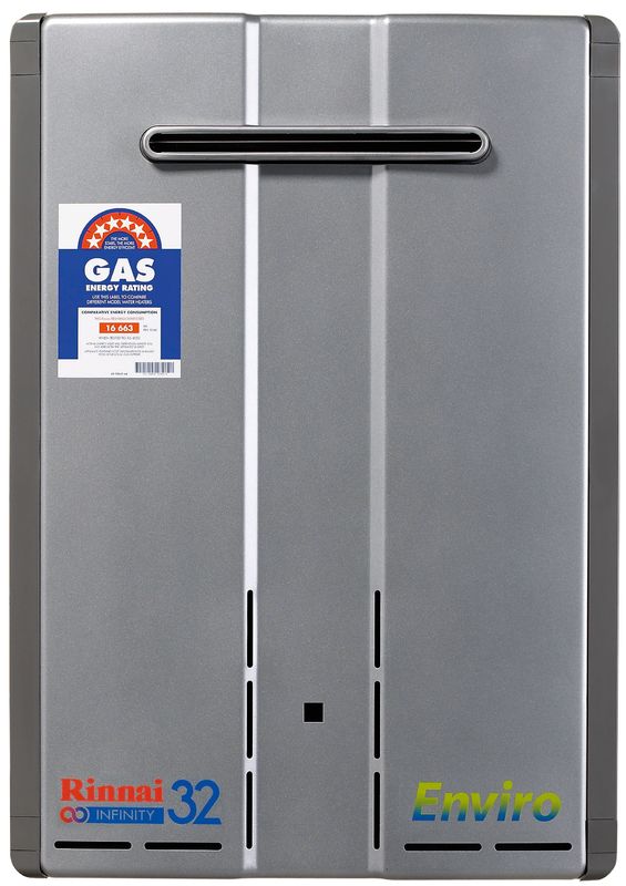 Rinnai Infinity Enviro+ 32 Hot Water Professionals