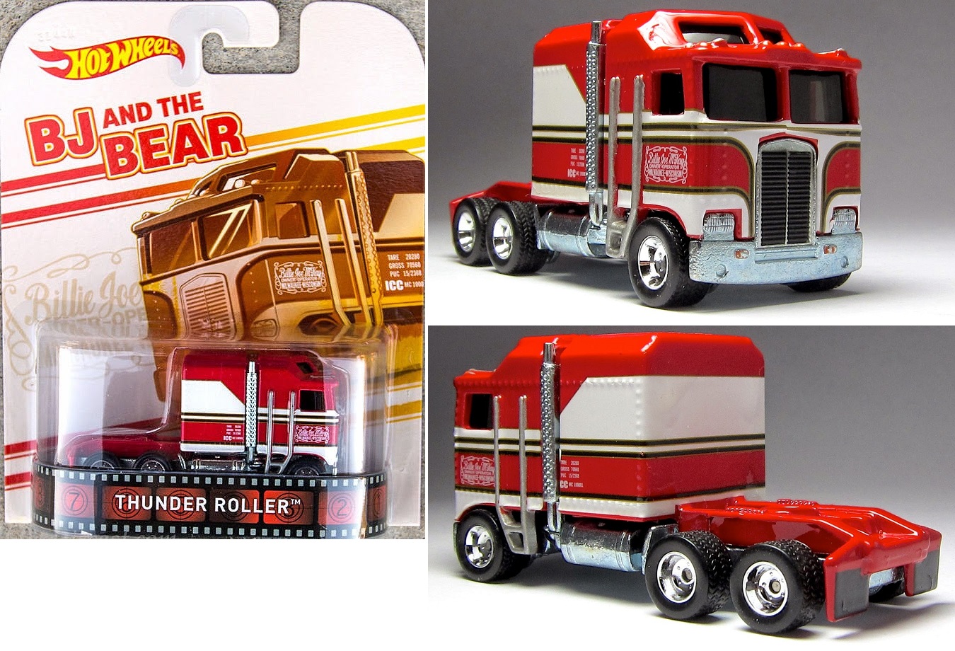 Diecast & Toy Vehicles HOT WHEELS RETRO ENTERTAINMENT BJ AND THE BEAR