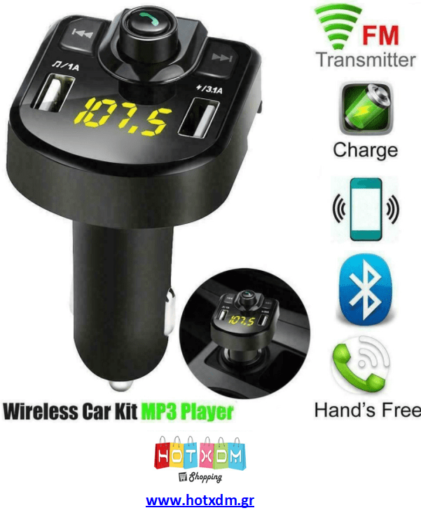 MULTIFUNCTION WIRELESS CAR MP3 PLAYER hot XDM