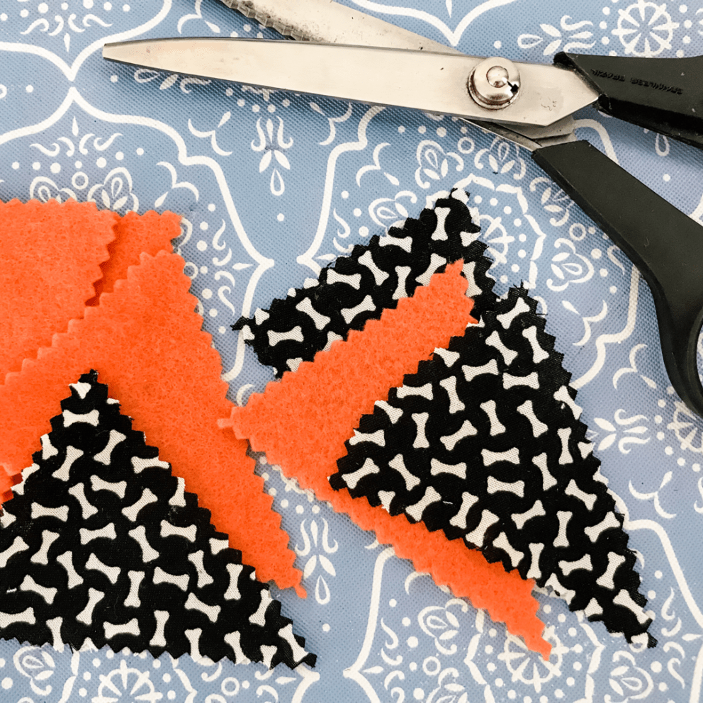 DIY Halloween Jester Collar for Dogs