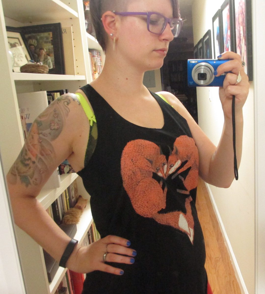 Off the Rack Styling Visible Bra Straps for Hot Summer Days