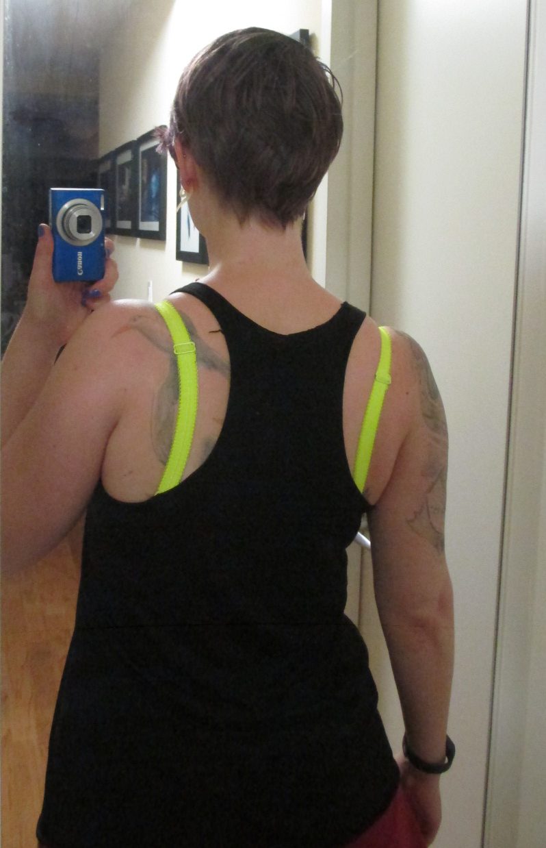 Off the Rack Styling Visible Bra Straps for Hot Summer Days