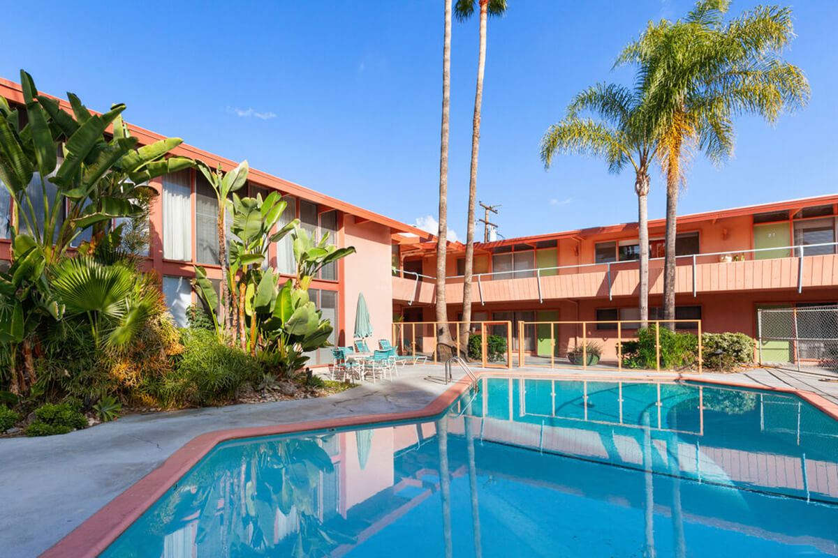 Swanky TwoBedroom Unit in West Hollywood’s Hollywood Riviera Complex