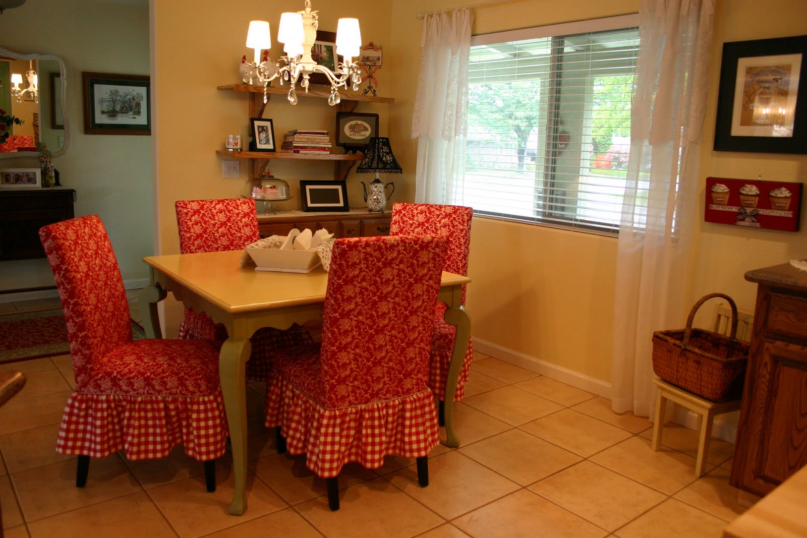 Kitchen chairs covers