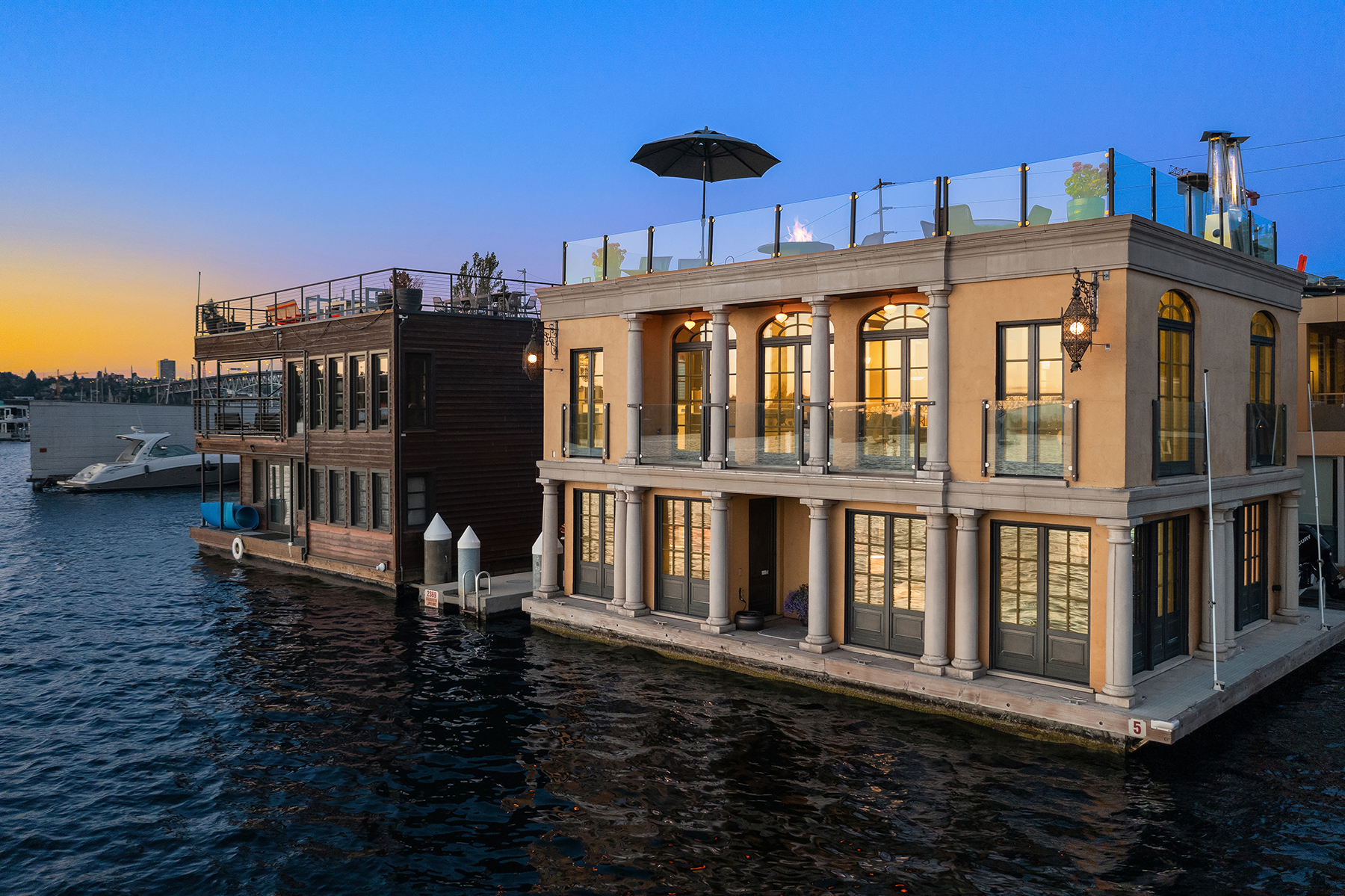 Timeless Elegance on Lake Union Houseboats of Seattle