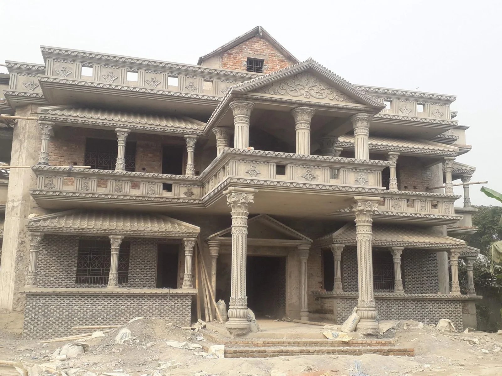 House Front Wall Cement Design HOUSE DESIGN BD