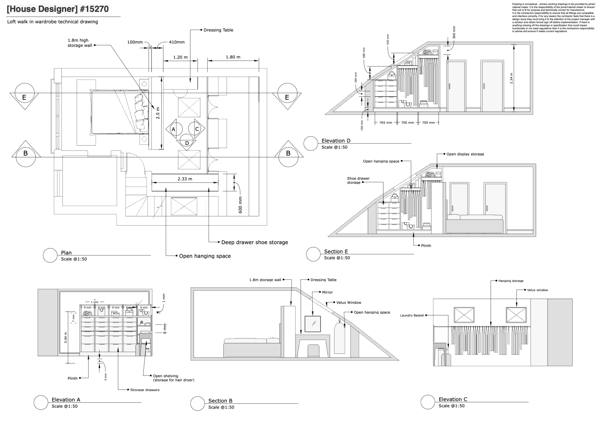 Bespoke Furniture and Joinery Design Service House Designer