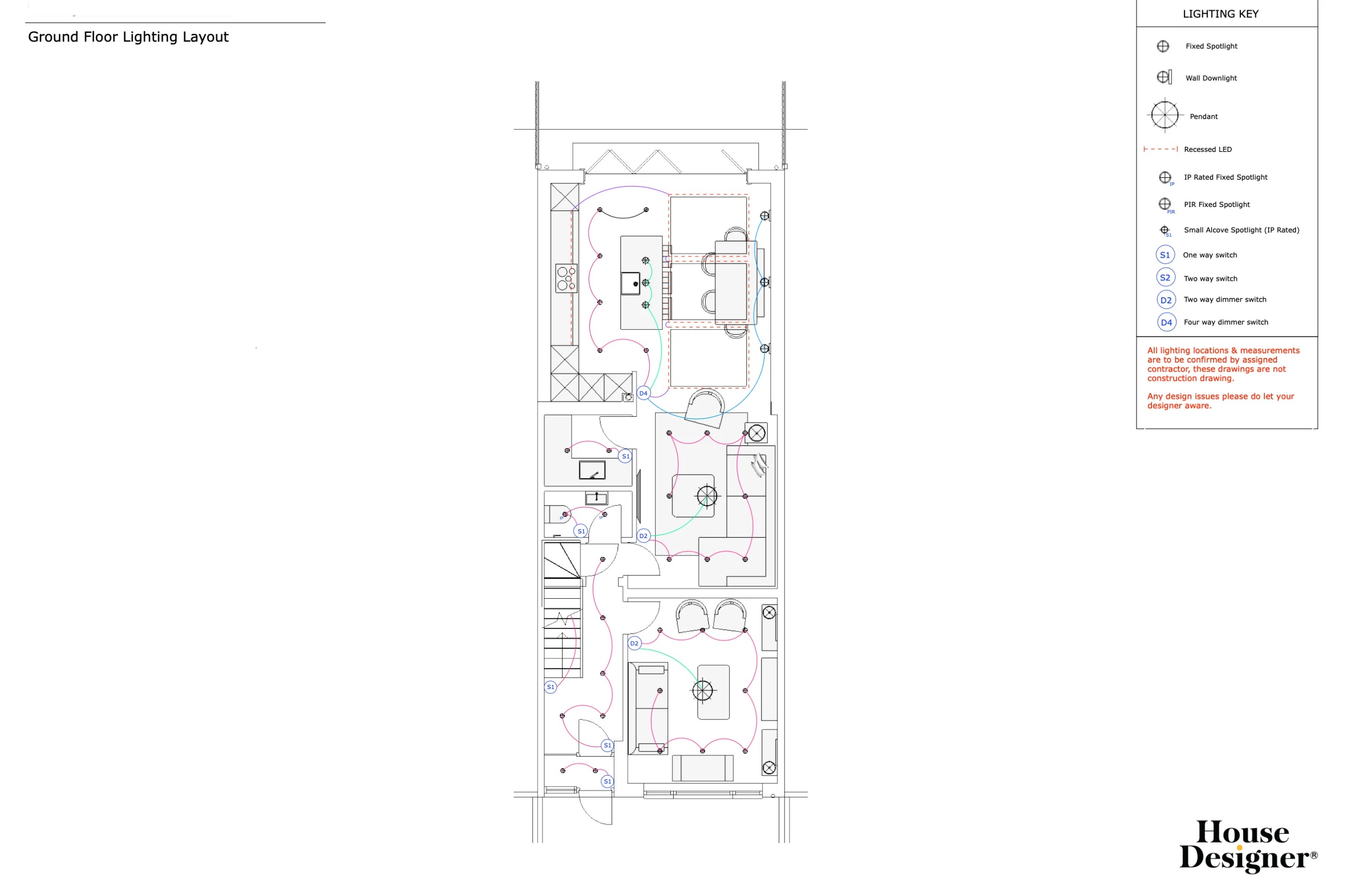 Lighting Design Plan Services