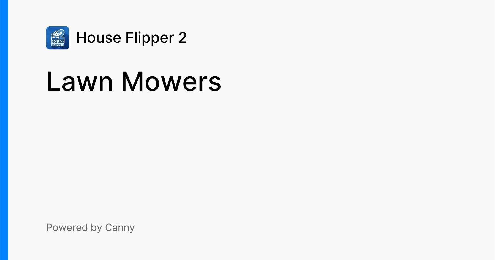 Lawn Mowers Voters House Flipper 2