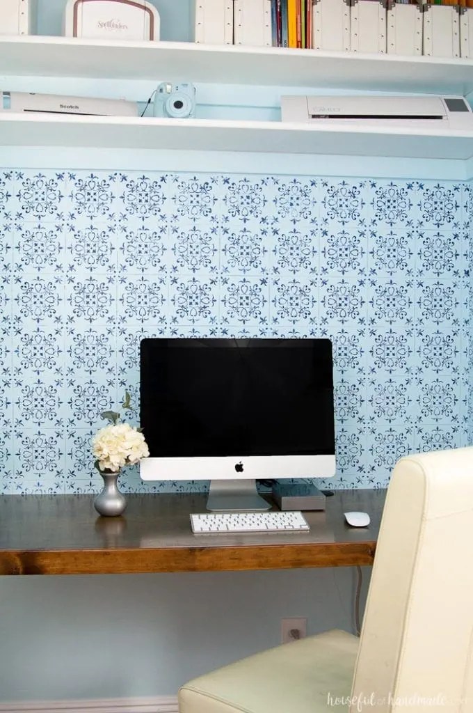 Scandinavian computer desk for study. How To Build A Desk In A Closet Houseful Of Handmade