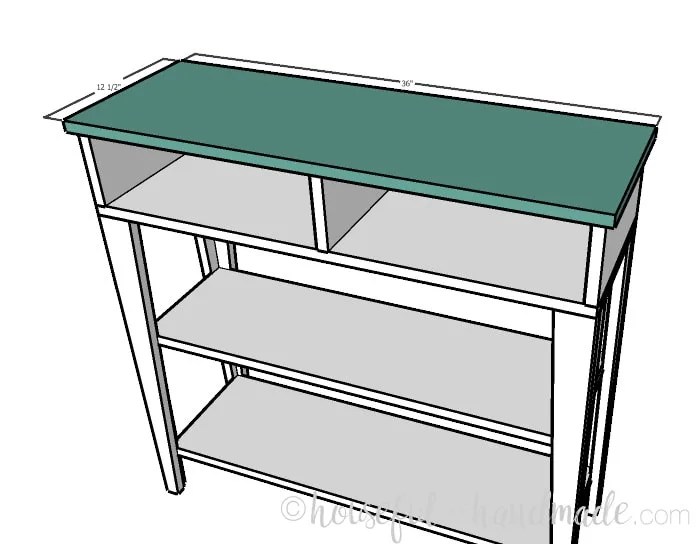 Small Console Table with Drawers Build Plans Houseful of Handmade