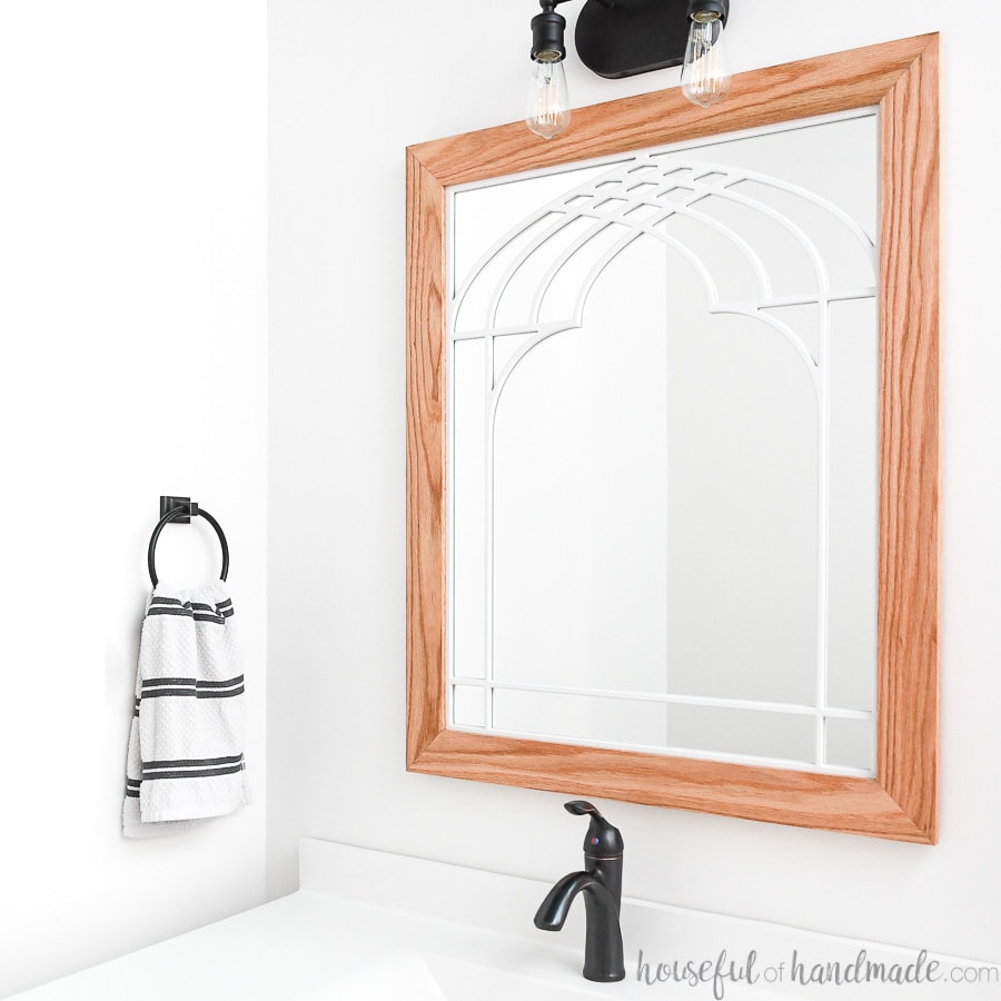 Diy Window Frame Mirror / DIY Window Pane Mirror For Less Than 20