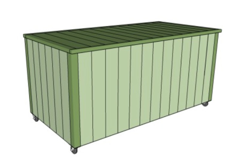 17 Free DIY Toy Box You Can Build Today (With Instructions) (with