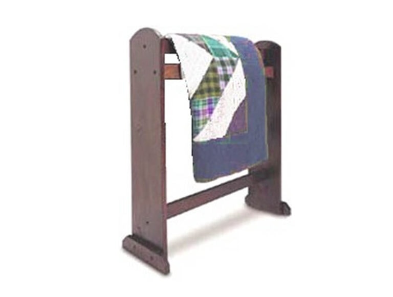 12 Free DIY Quilt Rack Plans You Can Make Today (with Pictures) House