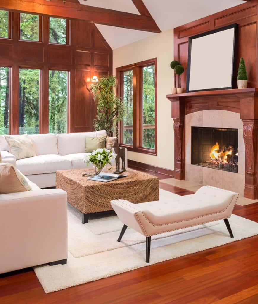 6 tips for creating a traditional wooden living room decor House Integrals