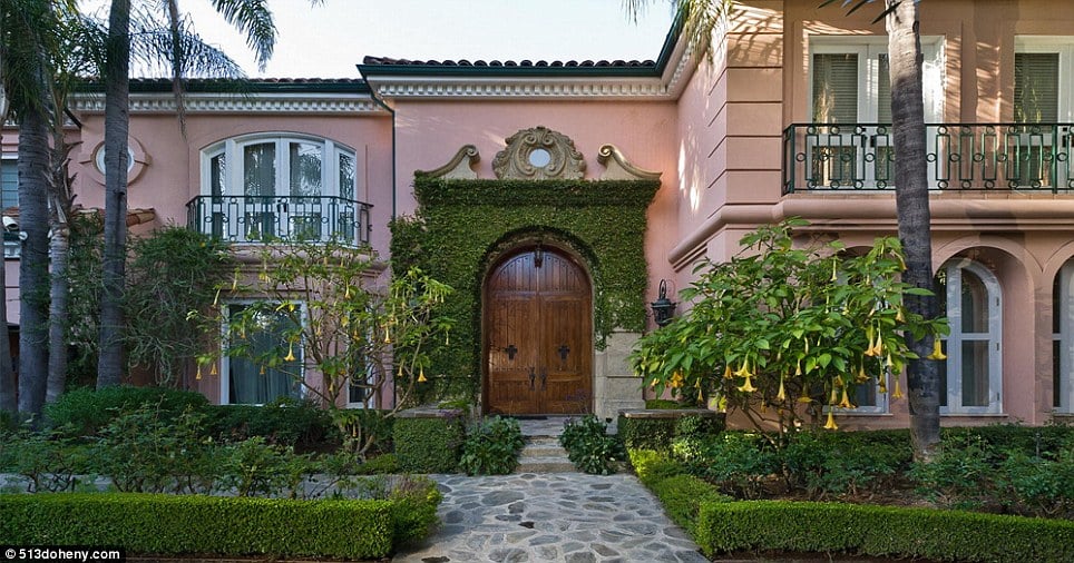 For Sale Christina Aguilera's Beverly Hills house