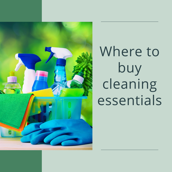 Where to buy cleaning essentials