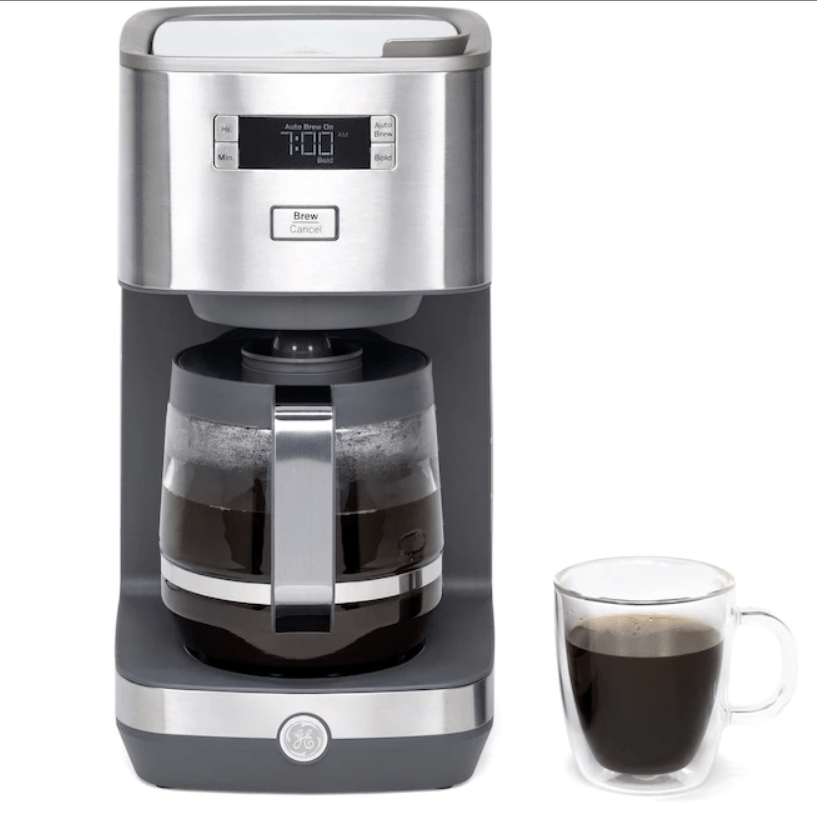 HK Coffee Makers GE 12Cup Stainless Steel Residential Drip Coffee