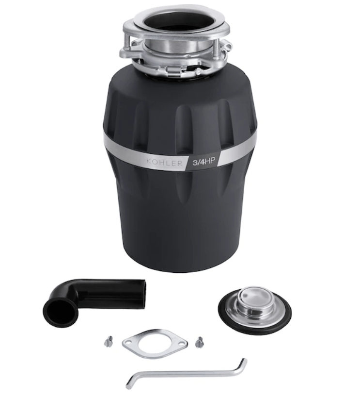 HK Garbage Disposer KOHLER Reckon Noncorded 3/4HP Continuous Feed
