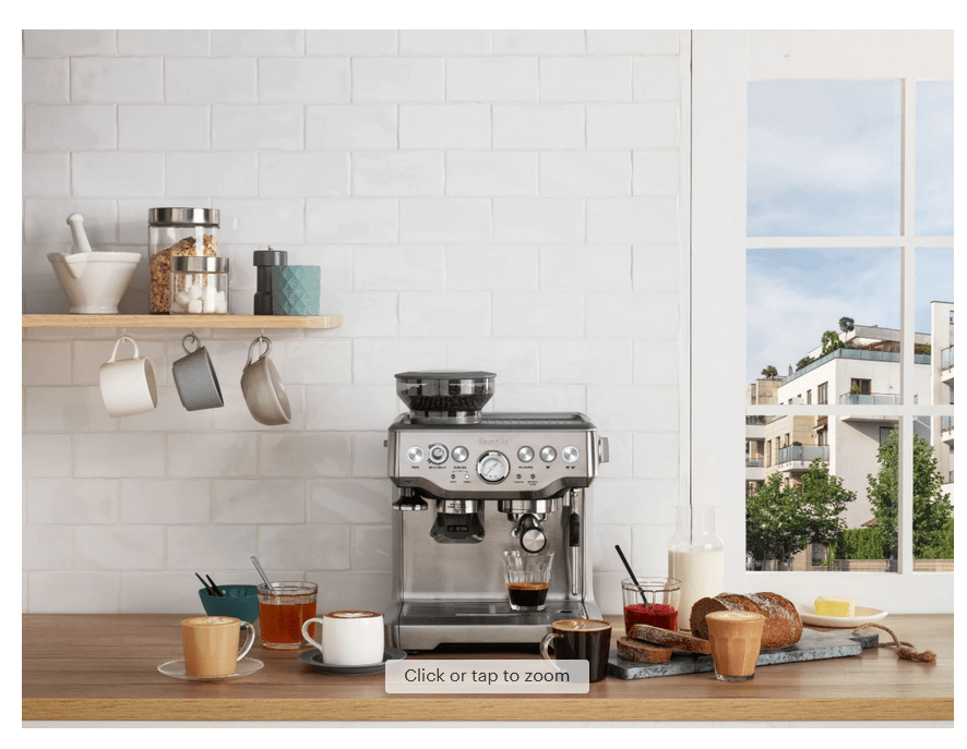HK Coffee Grinders Breville the Barista Express Espresso Machine with