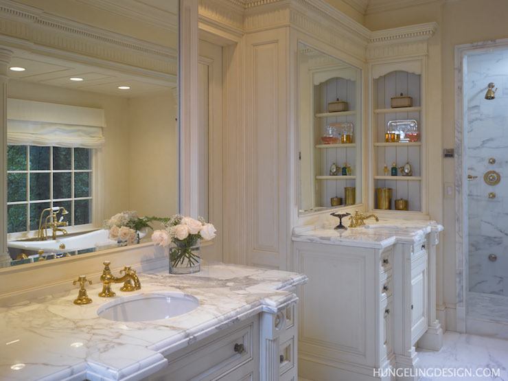 20 Master Bathrooms with Double Sink Vanities
