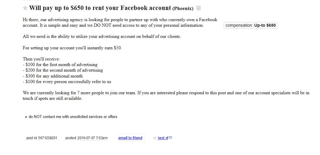 10 of the Craziest Ads on Craigslist Phoenix