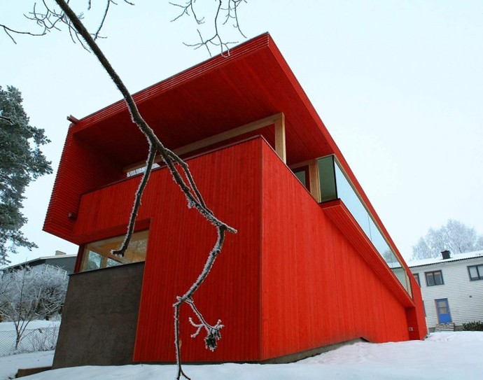 20 Amazing Red House Design Ideas