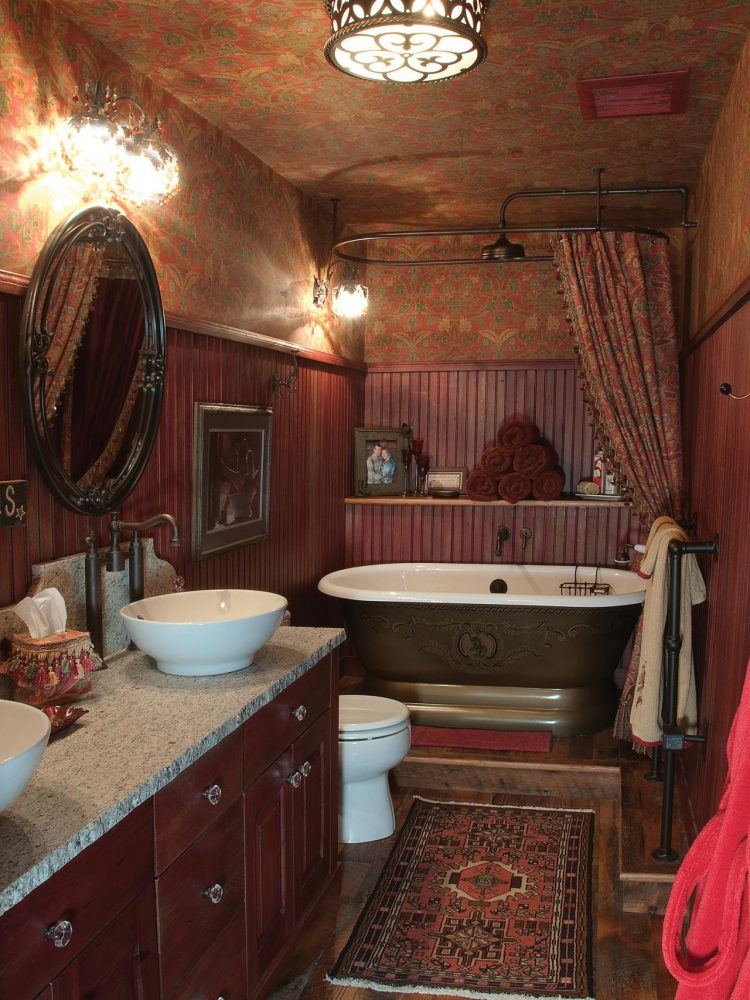 10 Red Bathroom Ideas and Designs