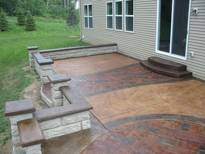 20 Stunning Cement Patio Ideas